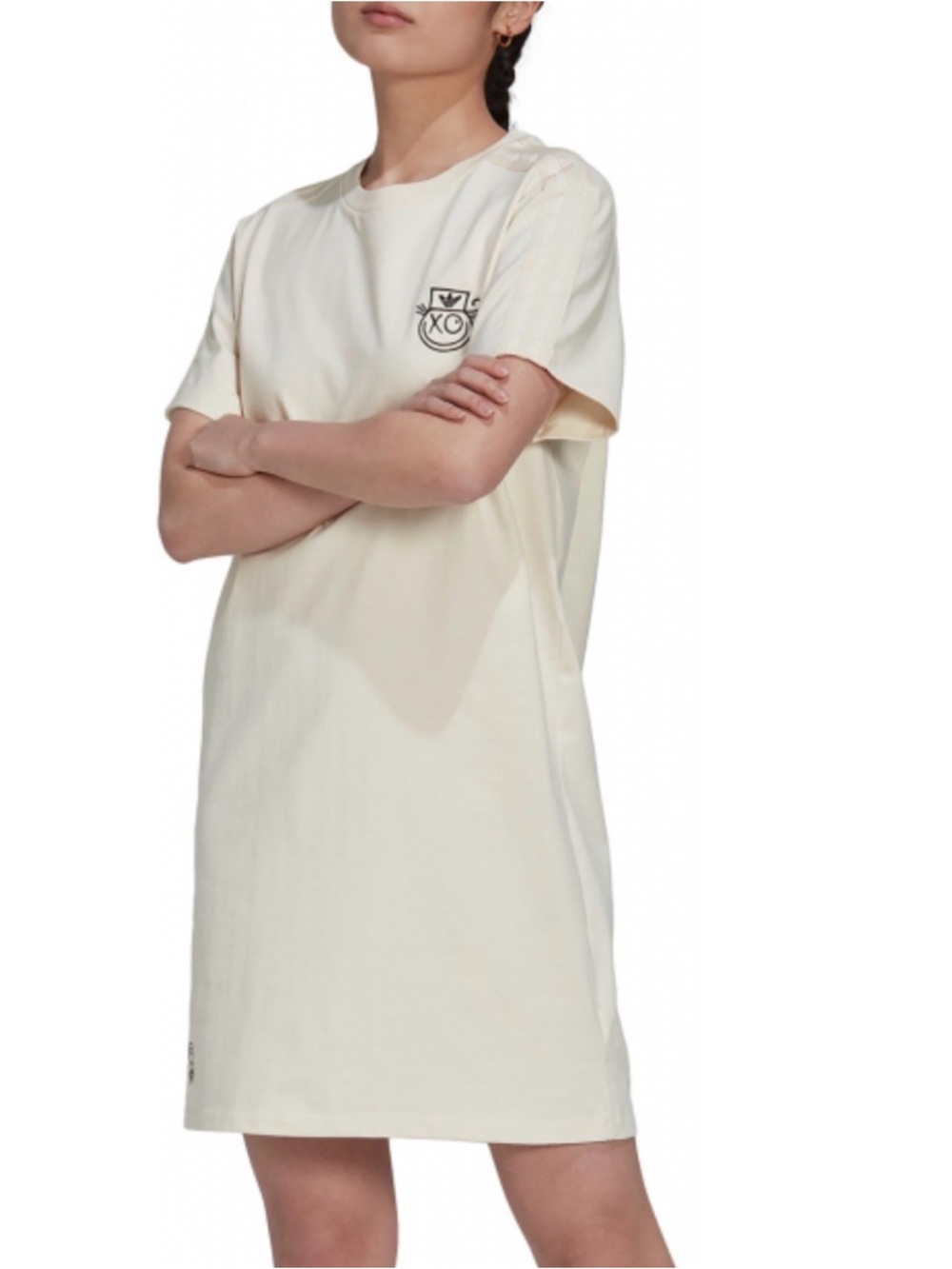 Adidas Cream XO Logo Tee